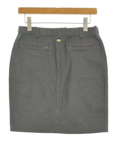 CHANEL（シャネル）ひざ丈スカート グレー サイズ:38(S位) レディース/2200663729043