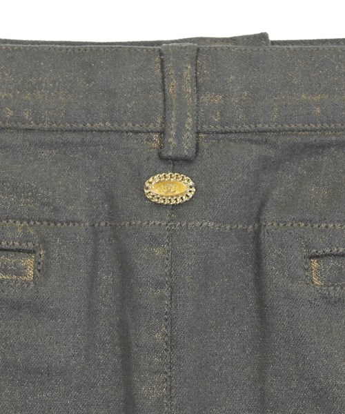 CHANEL（シャネル）ひざ丈スカート グレー サイズ:38(S位) レディース/2200663729043