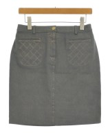 CHANEL（シャネル）ひざ丈スカート グレー サイズ:38(S位) レディース/2200663729043