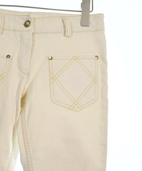 CHANEL（シャネル）デニムパンツ 白 サイズ:34(XXS位) レディース/2200642522023