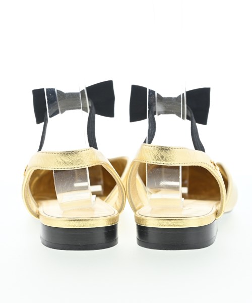 CHANEL（シャネル）サンダル ゴールド サイズ:EU37 1/2(24cm位) レディース/2200662054191