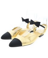 CHANEL（シャネル）サンダル ゴールド サイズ:EU37 1/2(24cm位) レディース/2200662054191