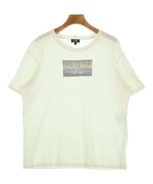 CHANEL(シャネル)Tシャツ・カットソー 白 サイズ:L/2200664400019