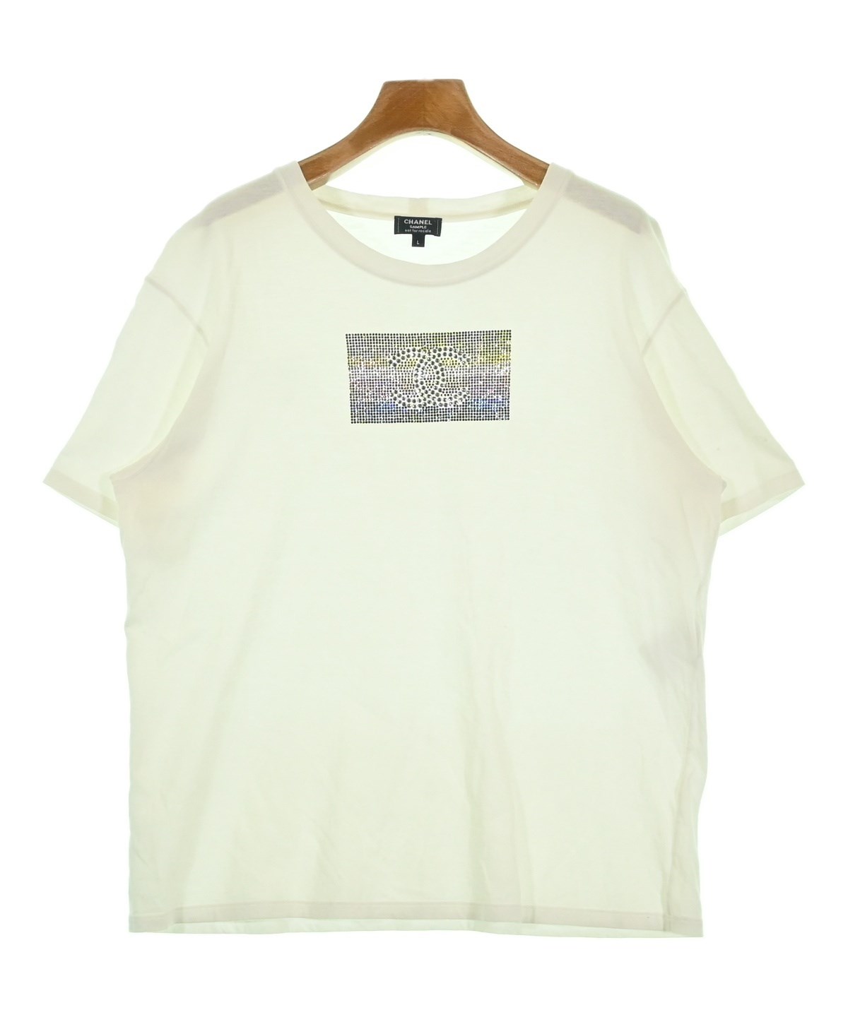 CHANEL（シャネル）Tシャツ・カットソー 白 サイズ:L レディース 
