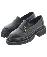 CHANEL（シャネル）ドレスシューズ/ローファー 黒 サイズ:EU37(23.5cm位) レディース/2200664522056