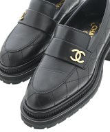 CHANEL（シャネル）ドレスシューズ/ローファー 黒 サイズ:EU37(23.5cm位) レディース/2200664522056