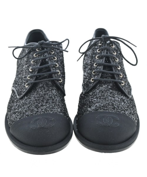 CHANEL（シャネル）ドレスシューズ/ローファー 黒 サイズ:EU37 1/2(24cm位) レディース/2200664888091