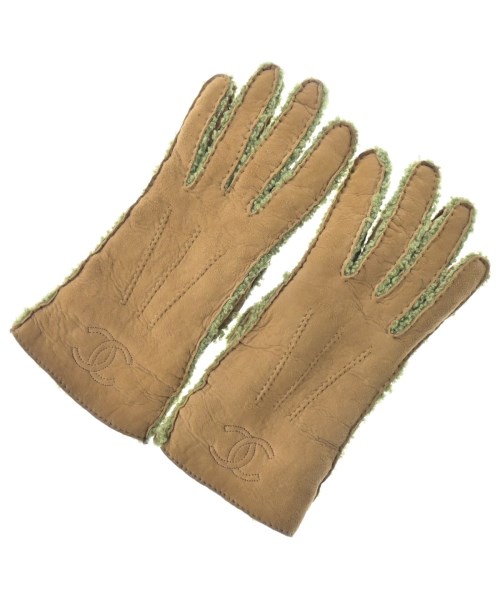 CHANEL(シャネル)手袋 ベージュ サイズ:7.5/2200665174162