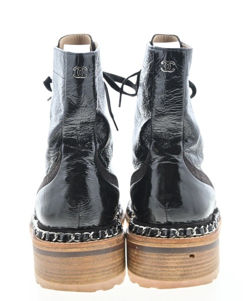 CHANEL（シャネル）ブーツ 黒 サイズ:EU38(24.5cm位) レディース/2200665174179