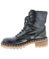 CHANEL（シャネル）ブーツ 黒 サイズ:EU38(24.5cm位) レディース/2200665174179