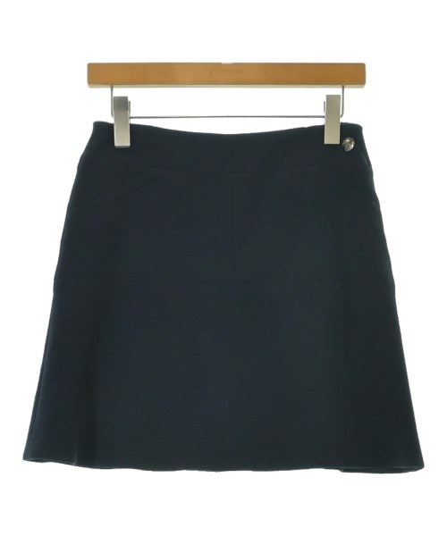 CHANEL（シャネル）ミニスカート 紺 サイズ:40(M位) レディース/2200665440038
