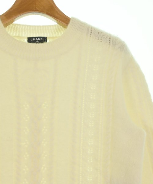 CHANEL（シャネル）ニット・セーター 白 サイズ:38(S位) レディース/2200665920028