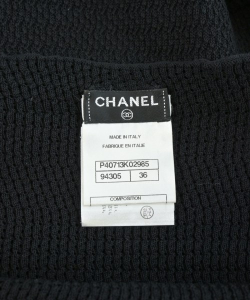 CHANEL（シャネル）ワンピース 黒 サイズ:36(XS位) レディース/2200666755032
