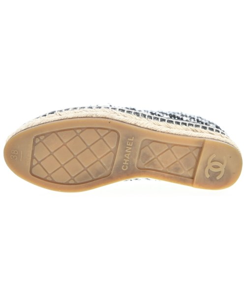 CHANEL（シャネル）エスパドリーユ 黒 サイズ:EU38(24.5cm位) レディース/2200668652100