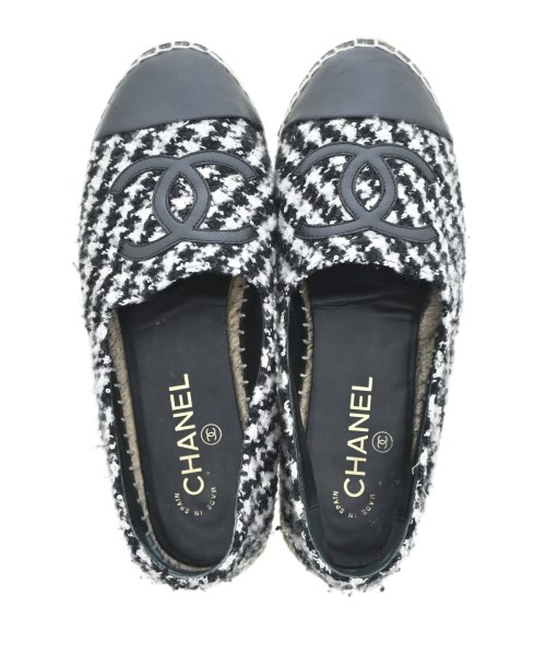 CHANEL（シャネル）エスパドリーユ 黒 サイズ:EU38(24.5cm位) レディース/2200668652100