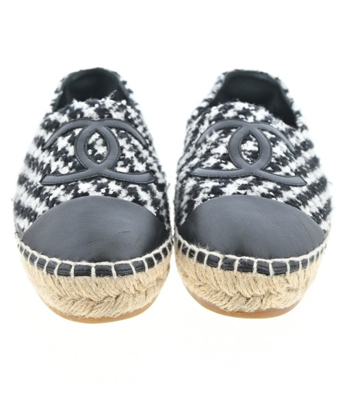 CHANEL（シャネル）エスパドリーユ 黒 サイズ:EU38(24.5cm位) レディース/2200668652100