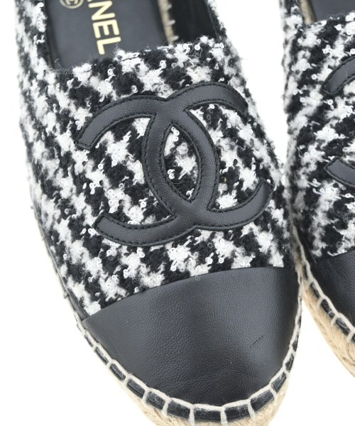 CHANEL（シャネル）エスパドリーユ 黒 サイズ:EU38(24.5cm位) レディース/2200668652100