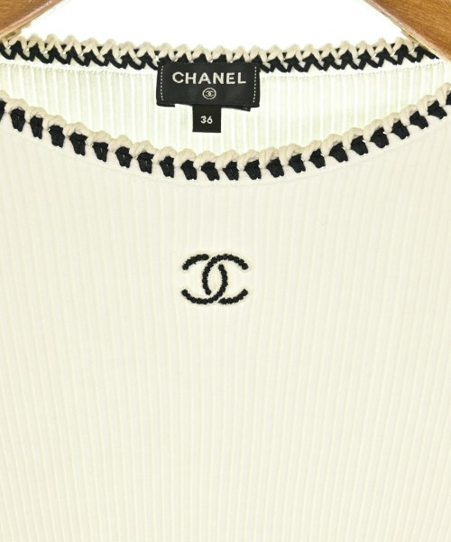 CHANEL（シャネル）ニット・セーター 白 サイズ:36(XS位) レディース/2200663725076