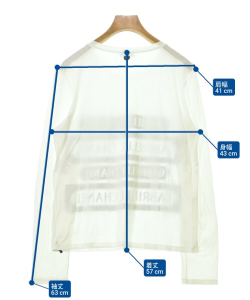 CHANEL（シャネル）Tシャツ・カットソー 白 サイズ:38(S位) レディース/2200666469212