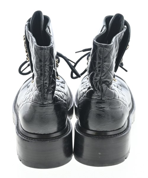 CHANEL（シャネル）ブーツ 黒 サイズ:EU38 1/2(25cm位) レディース/2200670879014