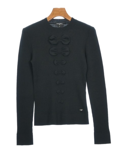 CHANEL(シャネル)ニット・セーター 黒 サイズ:36(XS位)/2200672395062