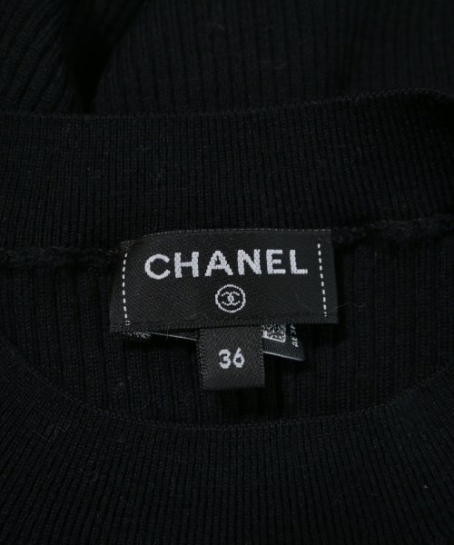 CHANEL（シャネル）ニット・セーター 黒 サイズ:36(XS位) レディース/2200672395062