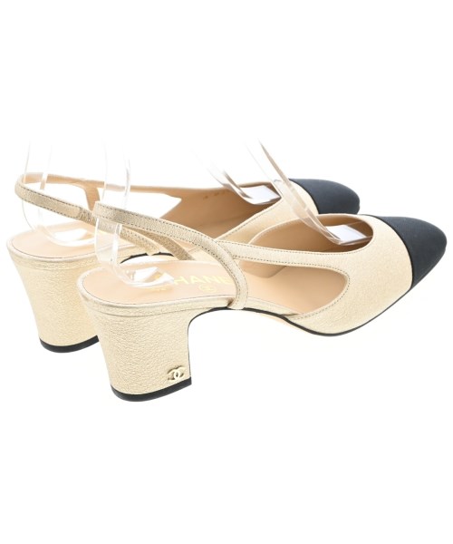 CHANEL（シャネル）パンプス ベージュ サイズ:EU38 1/2(25cm位) レディース/2200721517193