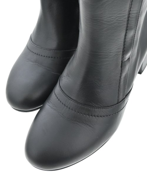 CHANEL（シャネル）ブーツ 黒 サイズ:EU38(24.5cm位) レディース/2200724944026