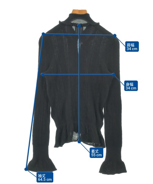 CHANEL（シャネル）カーディガン 黒 サイズ:40(M位) レディース/2200728801035