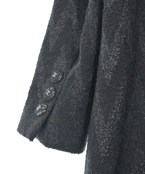 CHANEL（シャネル）チェスターコート 黒 サイズ:36(XS位) レディース/2200731520091