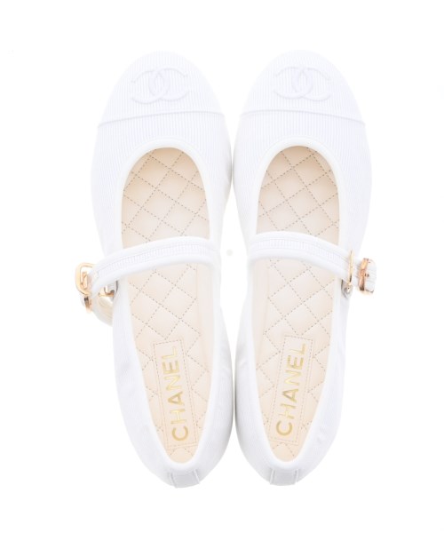 CHANEL（シャネル）パンプス 白 サイズ:EU39 1/2(26cm位) レディース/2200732871017