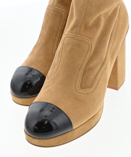 CHANEL（シャネル）ブーツ ベージュ サイズ:EU36(22.5cm位) レディース/2200733541018