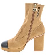 CHANEL（シャネル）ブーツ ベージュ サイズ:EU36(22.5cm位) レディース/2200733541018