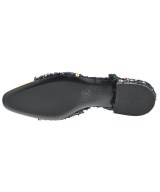 CHANEL（シャネル）サンダル 黒 サイズ:EU35 1/2(22cm位) レディース/2200733541032