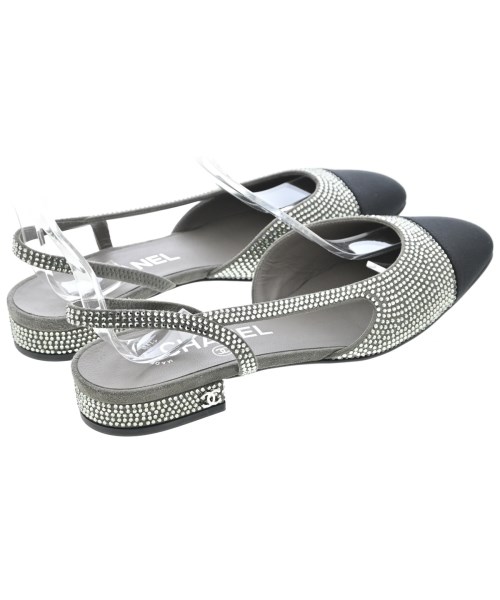 CHANEL（シャネル）サンダル グレー サイズ:EU35 1/2(22cm位) レディース/2200733541049