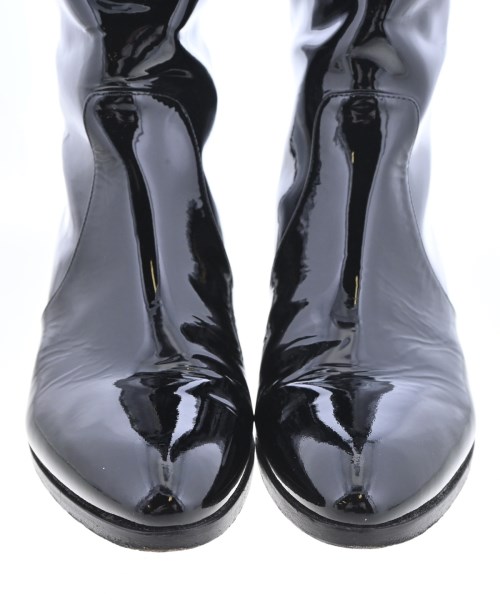 CHANEL（シャネル）ブーツ 黒 サイズ:EU38(24.5cm位) レディース/2200733684012