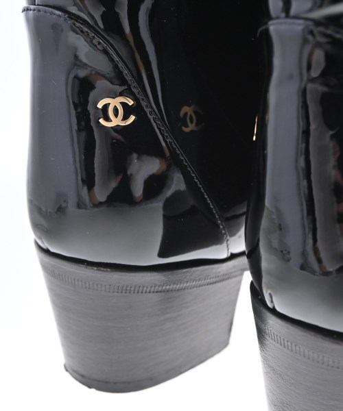 CHANEL（シャネル）ブーツ 黒 サイズ:EU38(24.5cm位) レディース/2200733684012