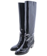 CHANEL（シャネル）ブーツ 黒 サイズ:EU38(24.5cm位) レディース/2200733684012