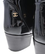 CHANEL（シャネル）ブーツ 黒 サイズ:EU38(24.5cm位) レディース/2200733684012