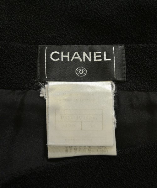 CHANEL（シャネル）ひざ丈スカート 黒 サイズ:38(S位) レディース/2200733719141