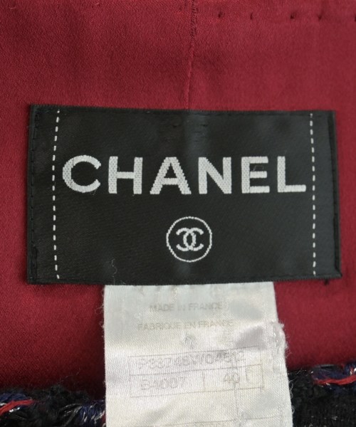 CHANEL（シャネル）ノーカラージャケット 黒 サイズ:40(M位) レディース/2200733922015
