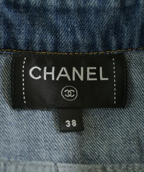CHANEL（シャネル）カジュアルシャツ 青 サイズ:38(S位) レディース/2200722681022