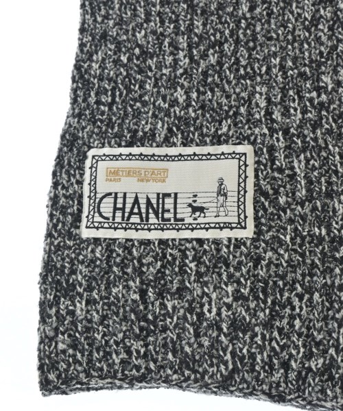 CHANEL（シャネル）マフラー 黒 サイズ:- レディース/2200722681077