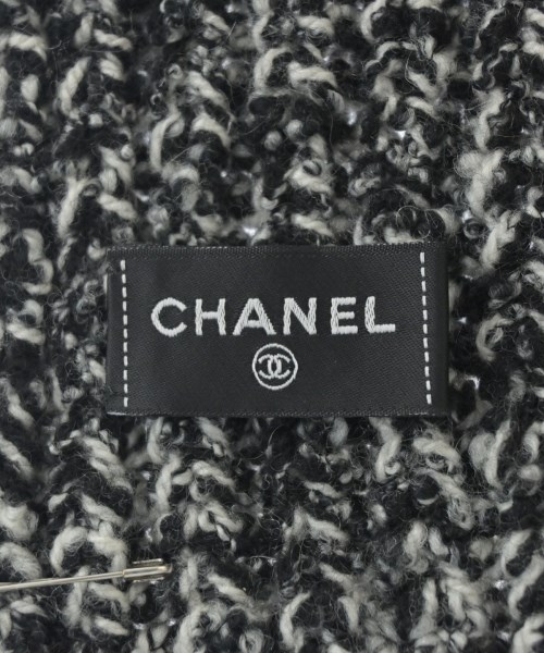 CHANEL（シャネル）マフラー 黒 サイズ:- レディース/2200722681077