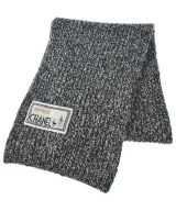 CHANEL（シャネル）マフラー 黒 サイズ:- レディース/2200722681077