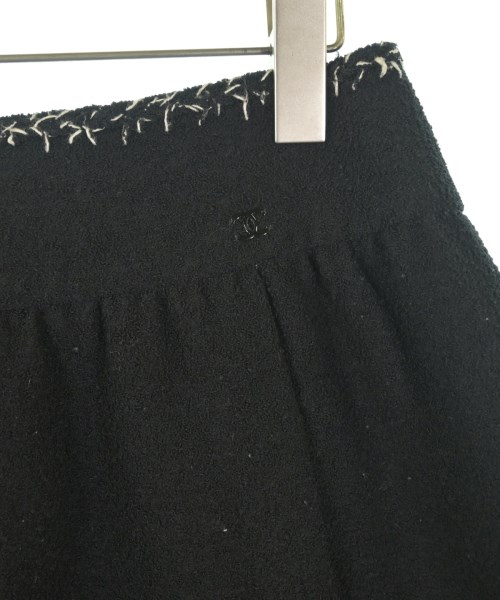 CHANEL（シャネル）ひざ丈スカート 黒 サイズ:36(XS位) レディース/2200735008168