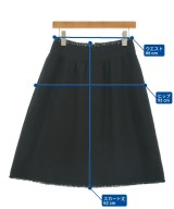 CHANEL（シャネル）ひざ丈スカート 黒 サイズ:36(XS位) レディース/2200735008168