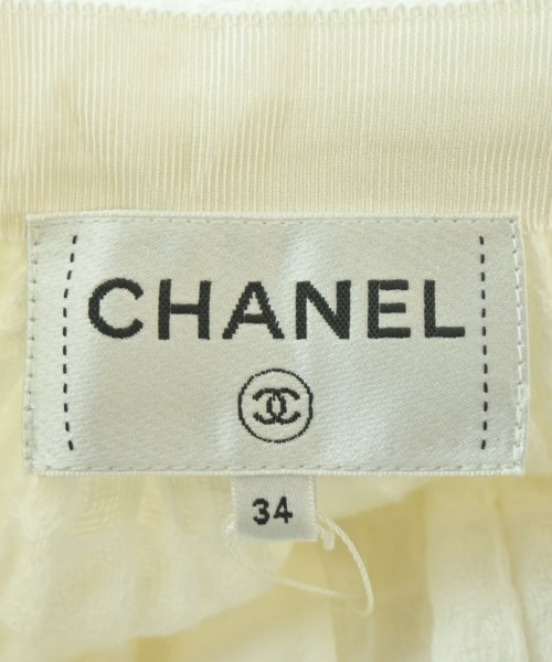 CHANEL（シャネル）ロング・マキシ丈スカート 白 サイズ:34(XS位) レディース/2200721046013