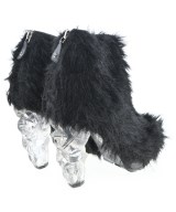 CHANEL（シャネル）ブーツ 黒 サイズ:EU39(25.5cm位) レディース/2200721773087