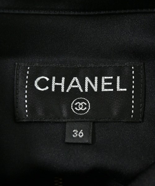 CHANEL（シャネル）ブラウス 黒 サイズ:36(XS位) レディース/2200721398242